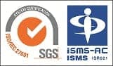 ISMS certification badge